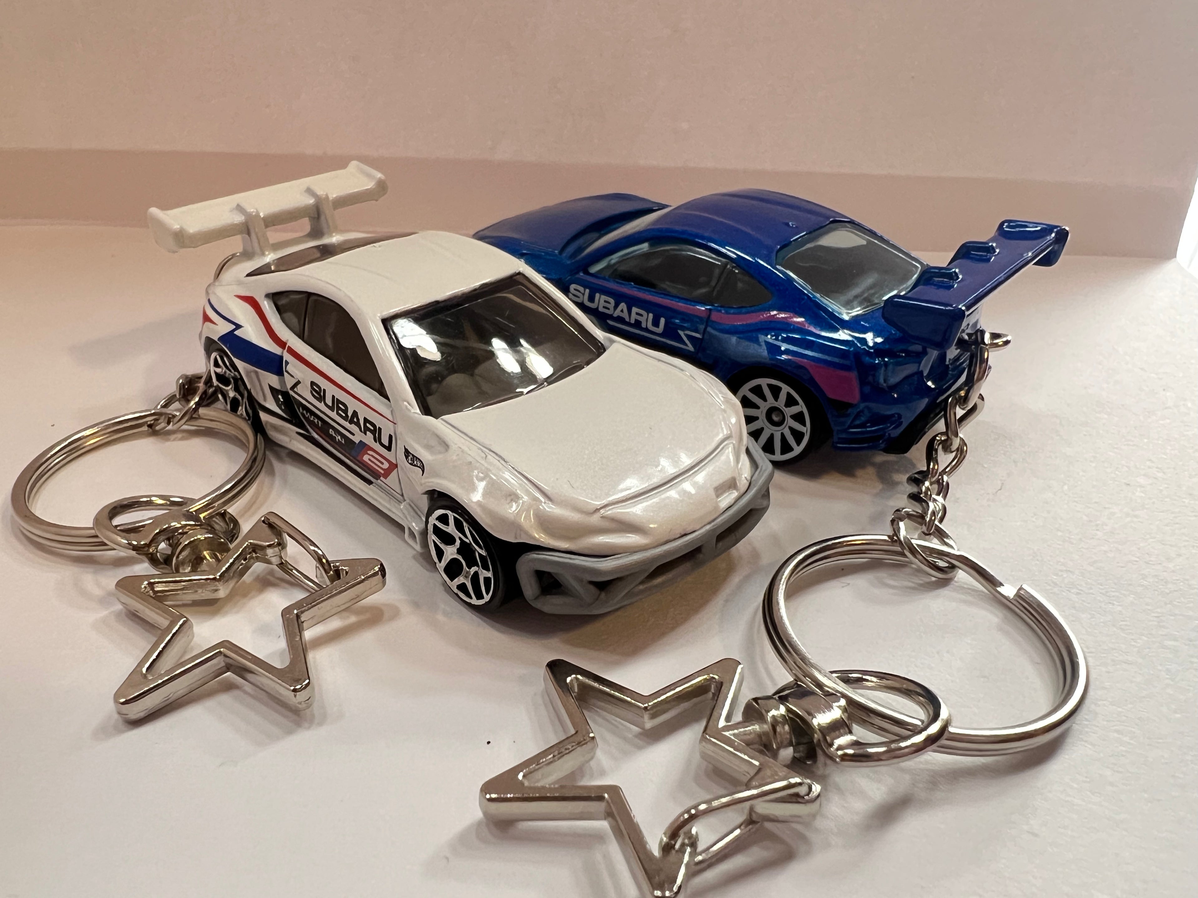 Subaru WRX Keychain Pair