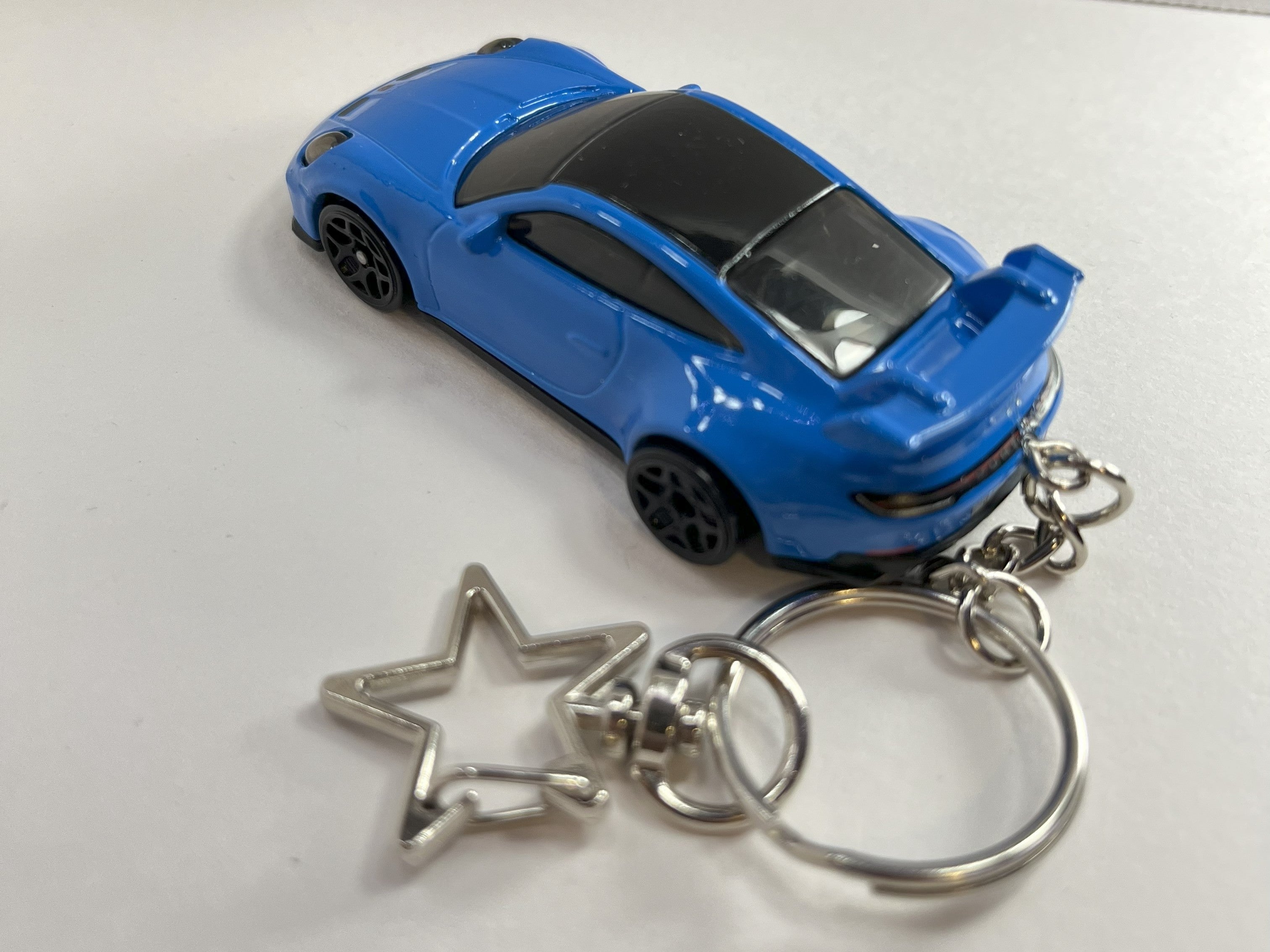 Porsche 911 GT3 Keychain - Blue