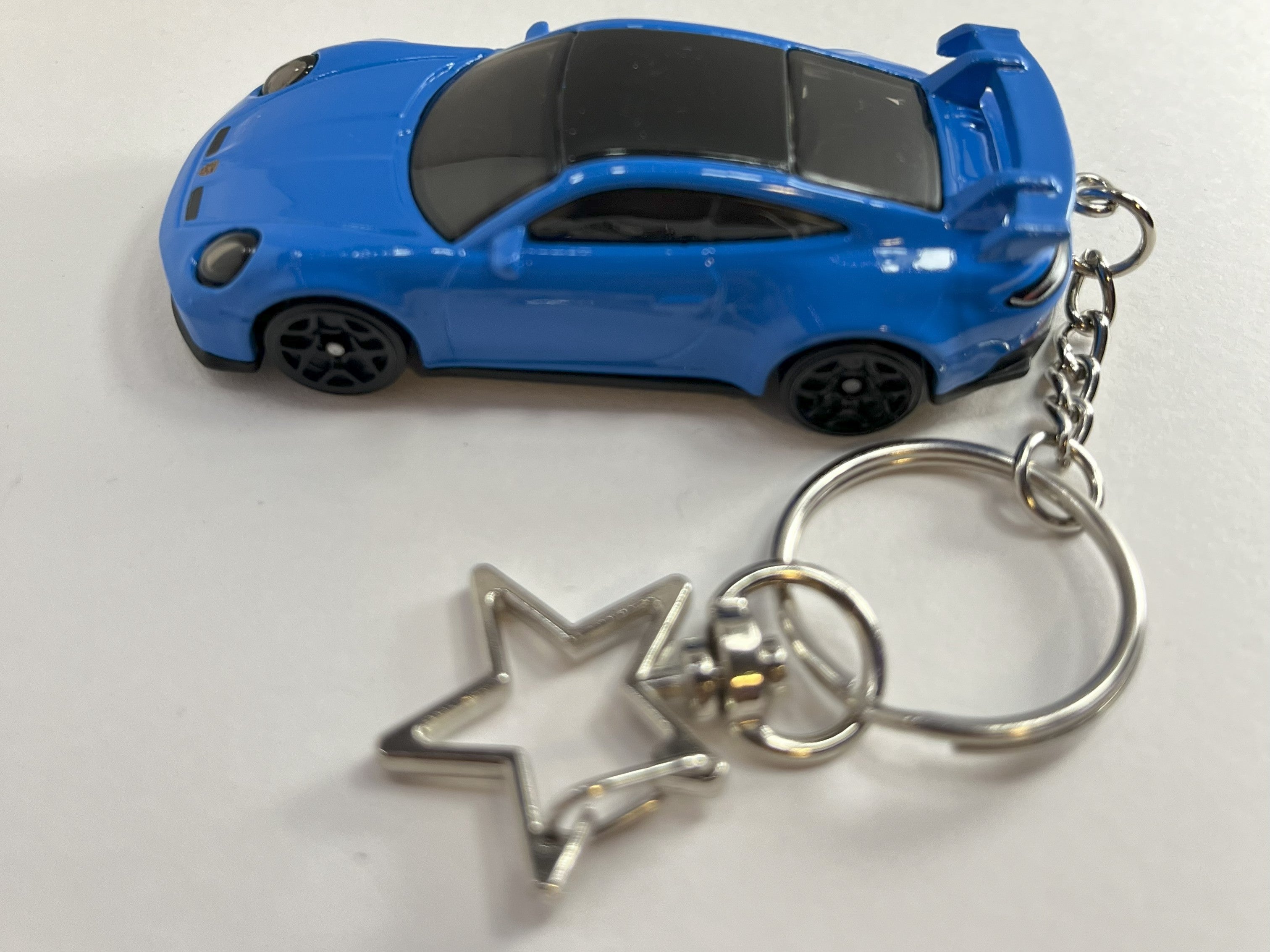 Porsche 911 GT3 Keychain - Blue
