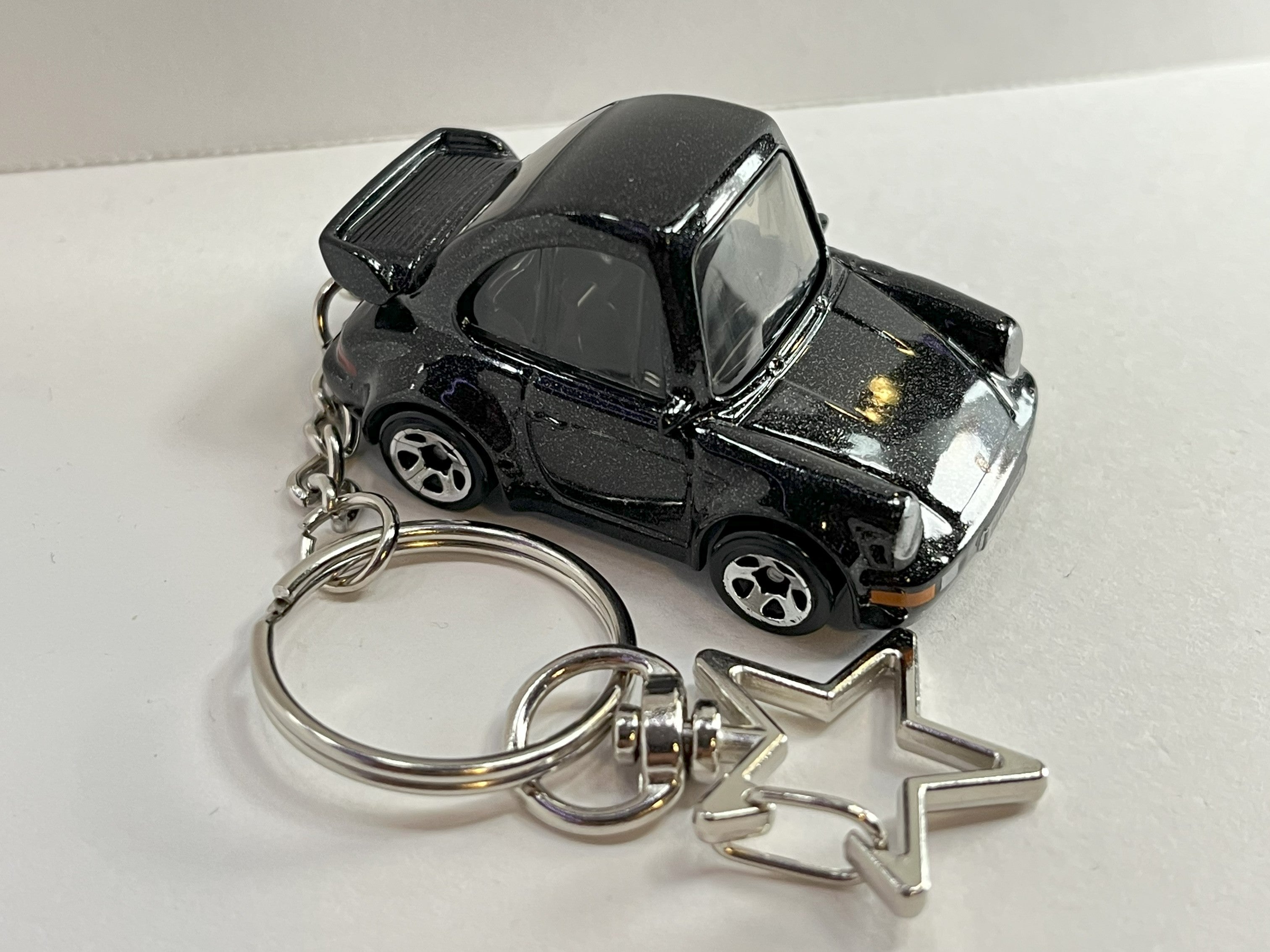 Goofy Ahh Porsche Keychain - Black