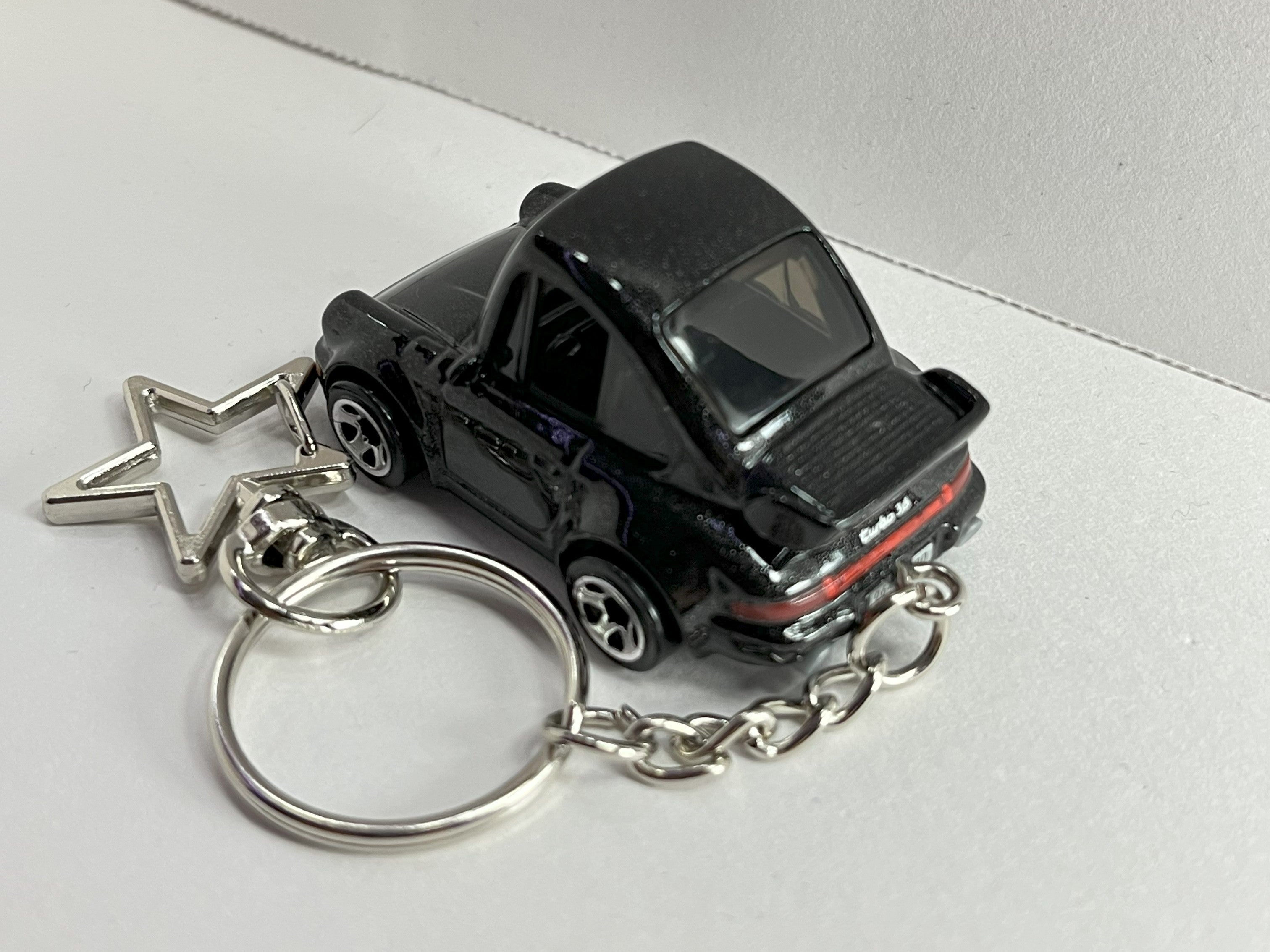 Goofy Ahh Porsche Keychain - Black