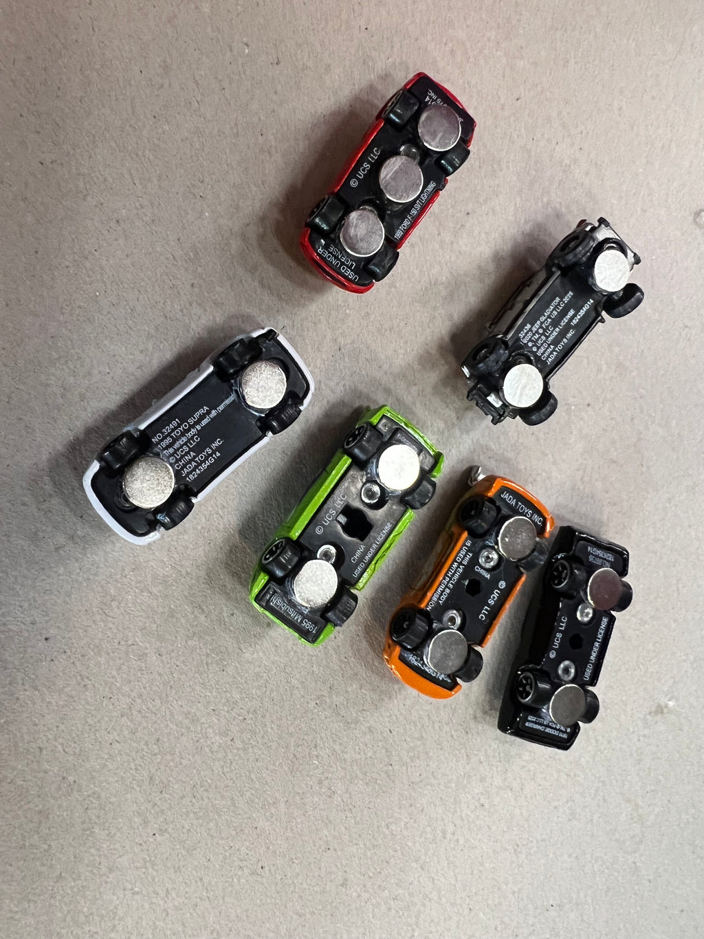 Street Racer Mini Magnets (6 Pack)