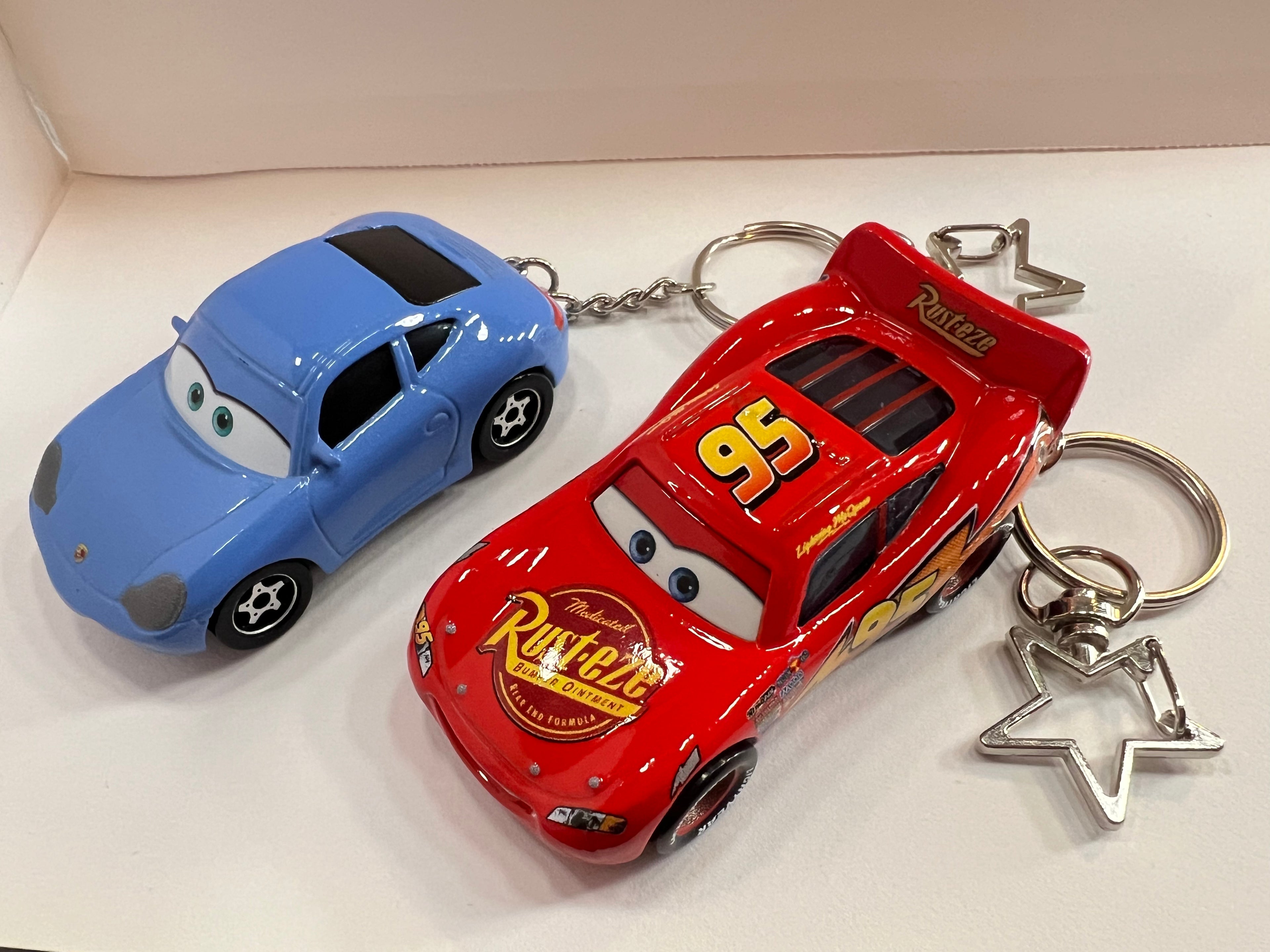 Lightning & Sally Keychain Pair