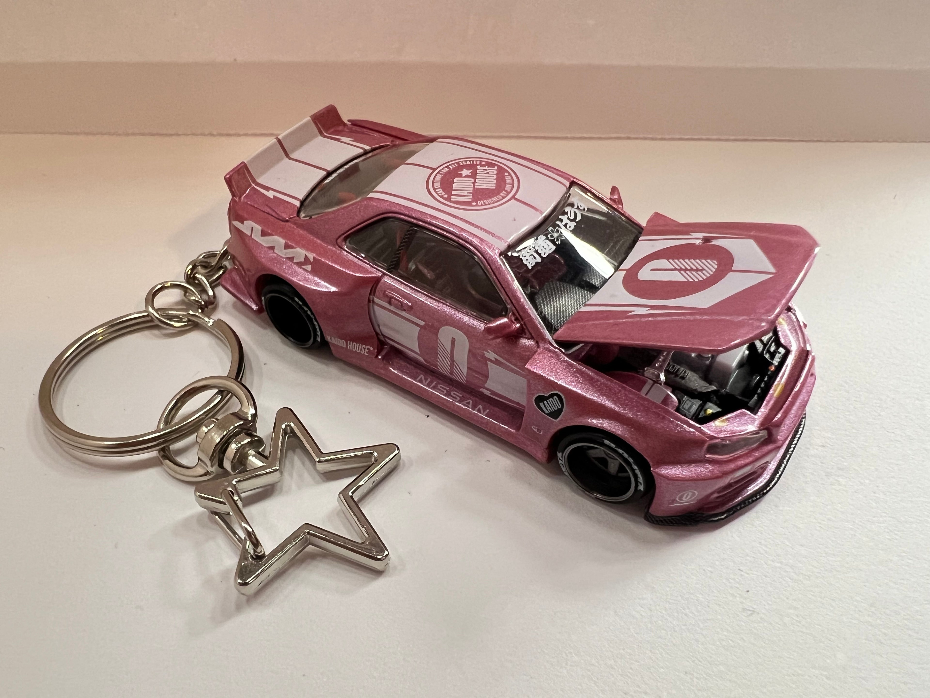 Skyline R34 & R33 Keychain Pair
