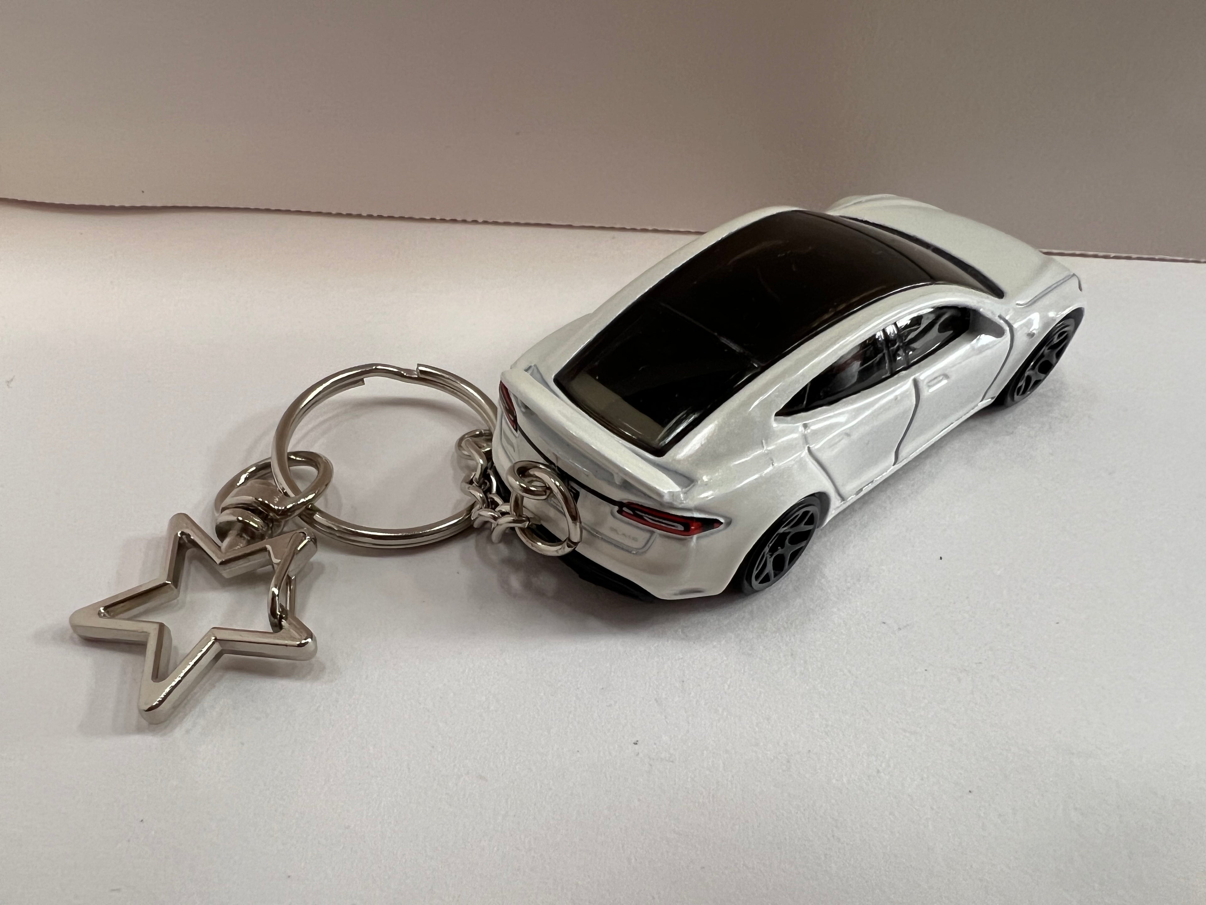 Tesla Model S Plaid Keychain