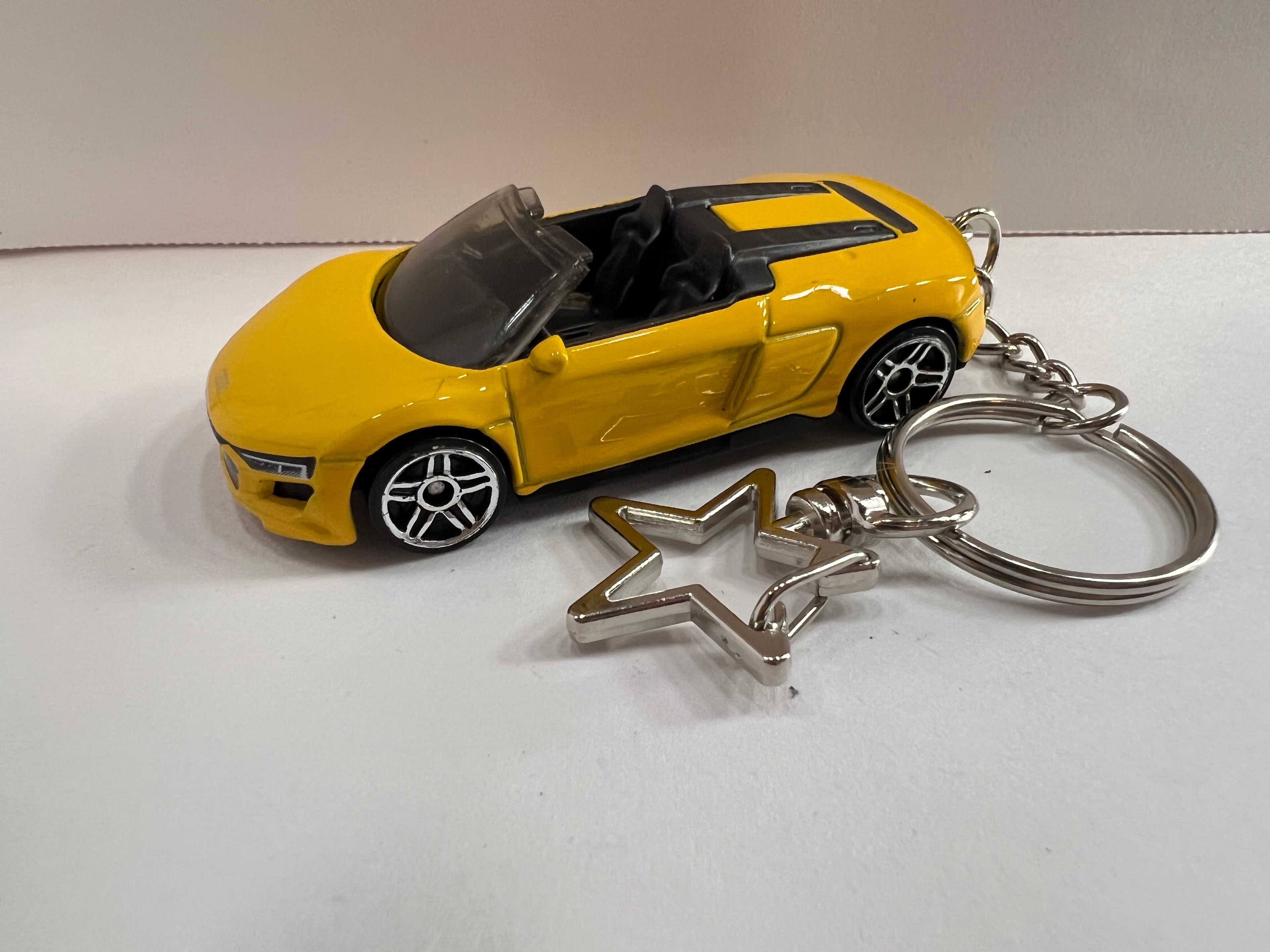 Audi R8 Spyder Keychain