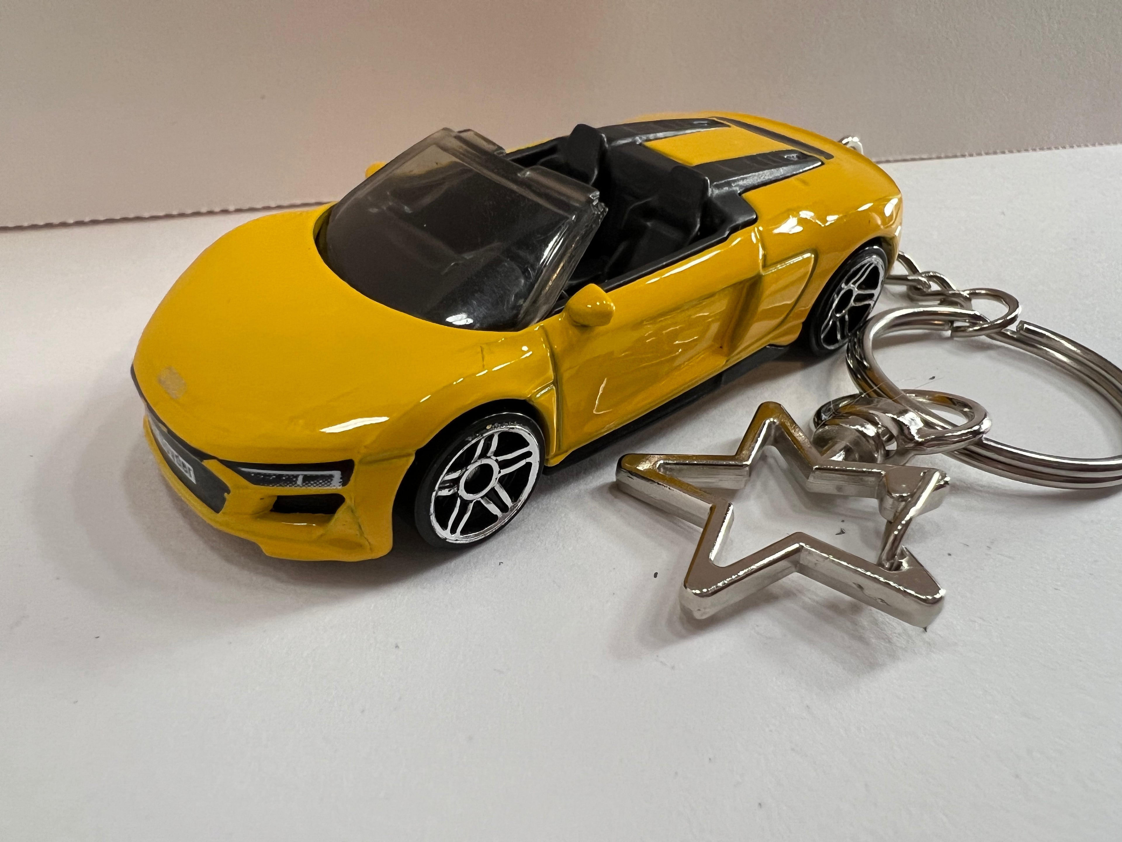Audi R8 Spyder Keychain