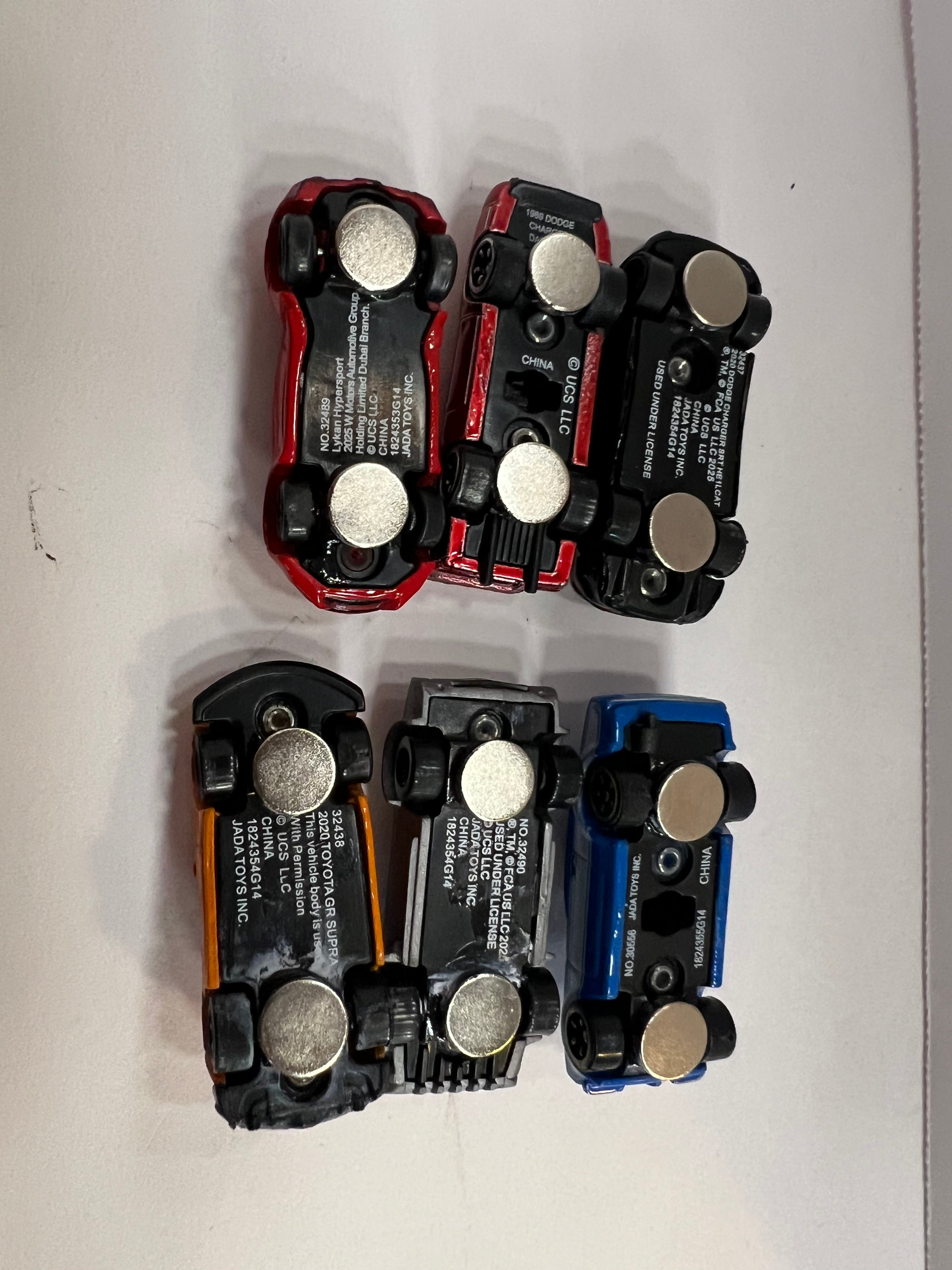 Street Racer 2 Mini Magnets (6 Pack)